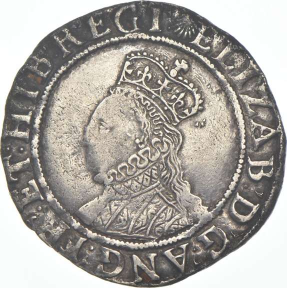 1584 United Kingdom 1 Shilling - 5th Issue - Scallop Privy