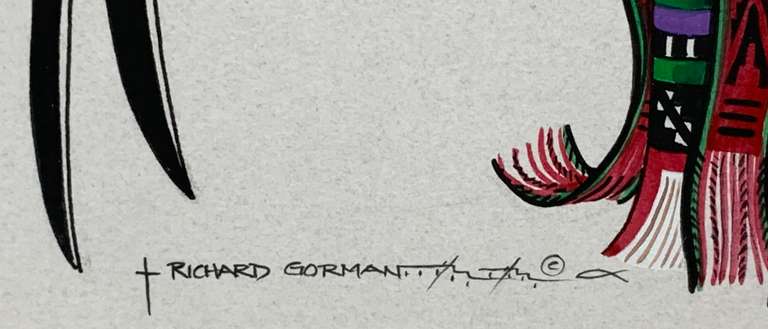 Richard Gorman Native American Print