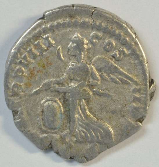 Septimius Severus Roman Silver Denarius, 193-211 AD with Victory
