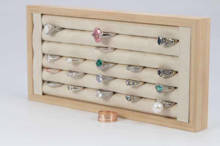 .925 Sterling Silver Curated Ring Set 20 RIng Lot Various Sizes & Styles