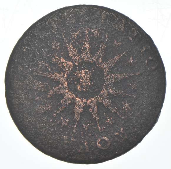 1785 US Pre-Federal Nova Constellatio Copper Token - Pointed Rays