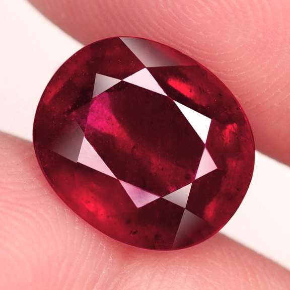 Captivating 8.82ct big blood red Ruby