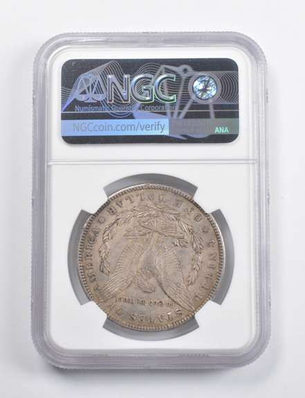 AU55 1898-S Morgan Silver Dollar NGC