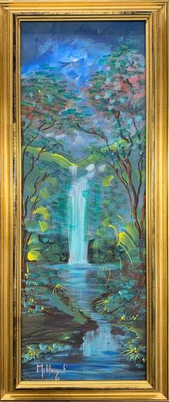 Haitian Original Oil on Canvas
