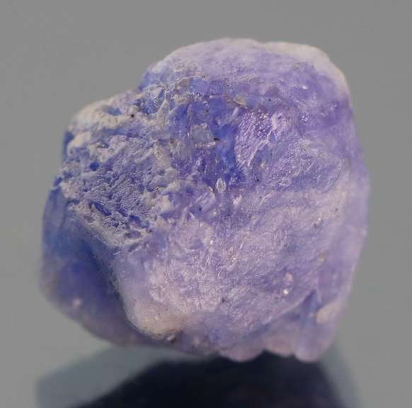 Superb 19.20ct rich blue uncut Tanzanite