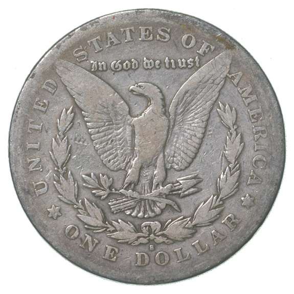 1879-S Morgan Silver Dollar Reverse Rev 78 1878