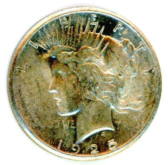 1925 Peace Silver Dollar