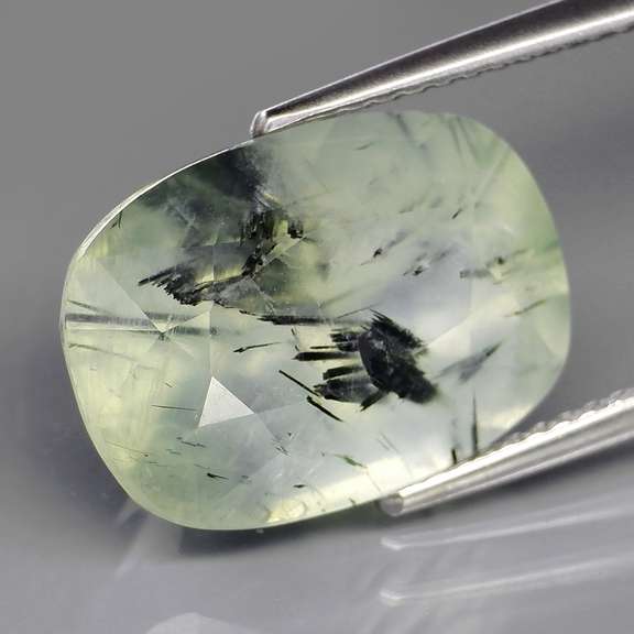 Collectors 8.70ct rutilated Prehnite
