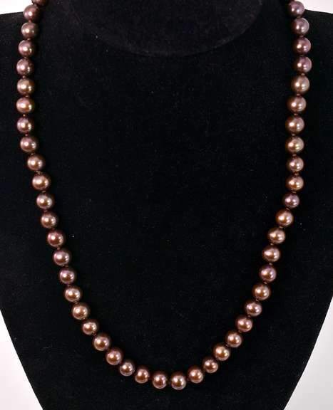 Amazing Colored Pearl Jewelry Set in 14K Yellow Gold
