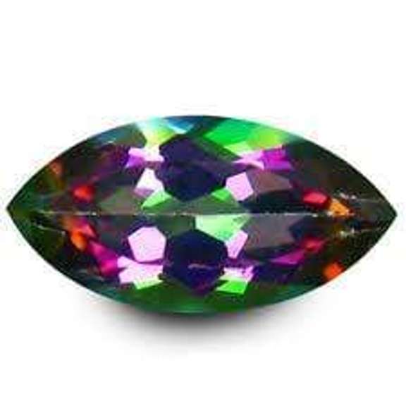 2.5X5MM MARQUISE GREEN MYSTIC TOPAZ LOOSE GEMSTONE