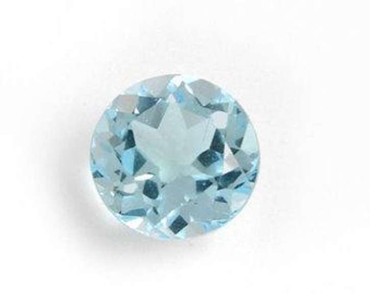 3MM ROUND BLUE TOPAZ LOOSE GEMSTONE