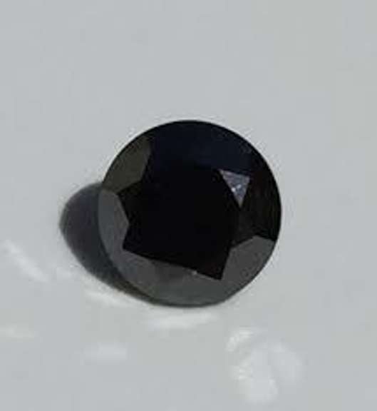 6MM ROUND GENUINE BLACK SAPPHIRE LOOSE GEMSTONE