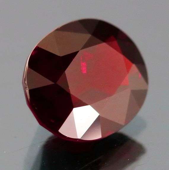 Midnight crimson 5.52ct Mozambique Garnet