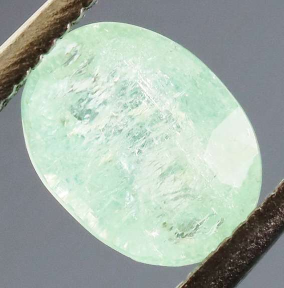 Amazing paraiba blue color .69ct Tourmaline