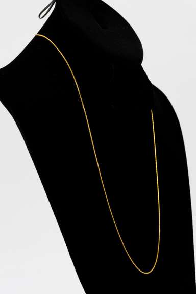 14k Yellow Gold Solid Franco Wheat Rope Chain 1mm Necklace 24"