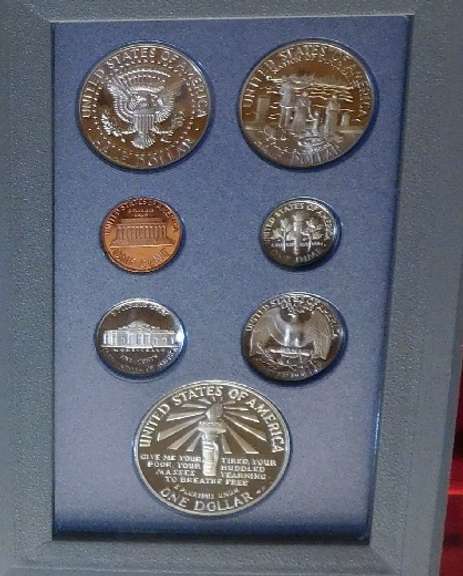 1986 Prestige Set, w/Sil Dol PRF