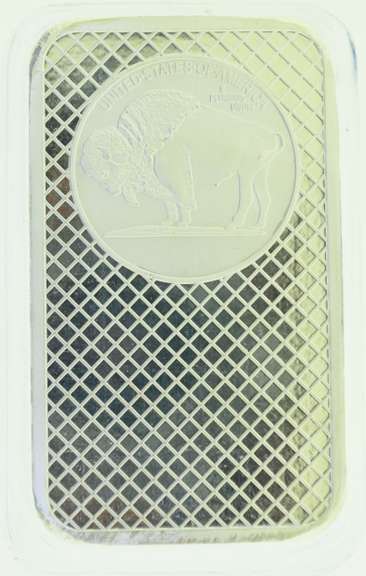 Buffalo Indian Head 5 oz .999 Silver Bar