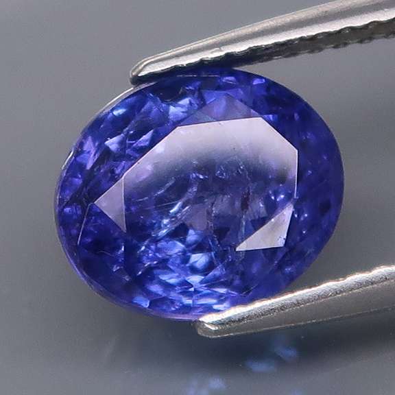 AAA blue violet 3.65ct UNHEATED Tanzanite
