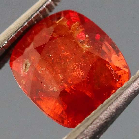 Excellent 1.49ct open color blood orange Spinel