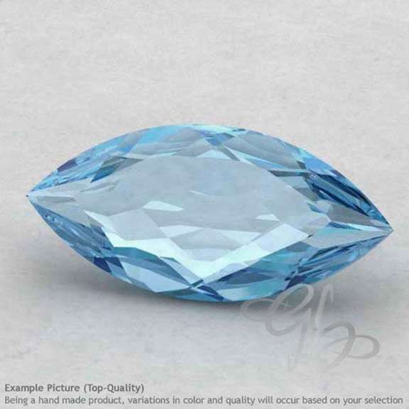 4X8MM MARQUISE BLUE TOPAZ LOOSE GEMSTONE