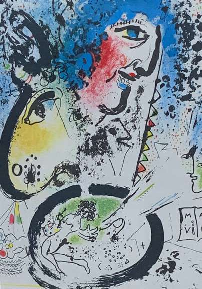 Marc Chagall Print Decorative Art