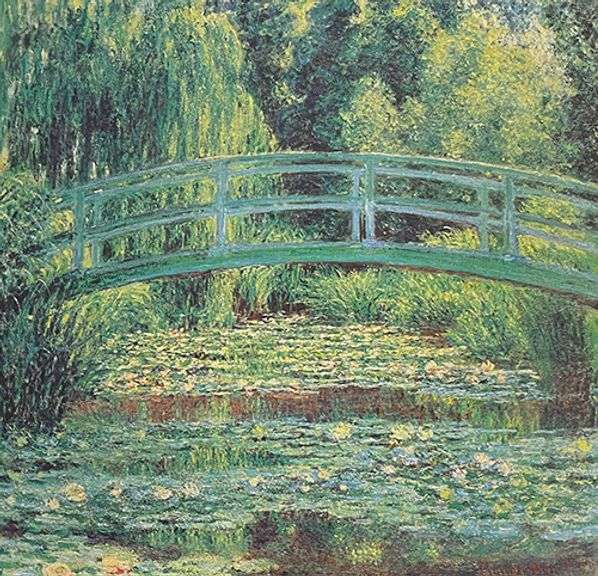 Claude Monet, The Japanese Footbridge