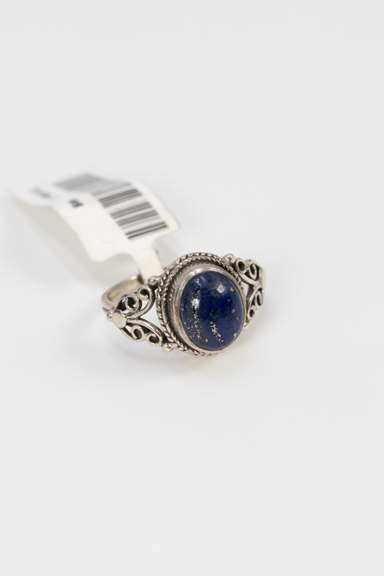 Sterling Silver Lapis Gemstone Ring