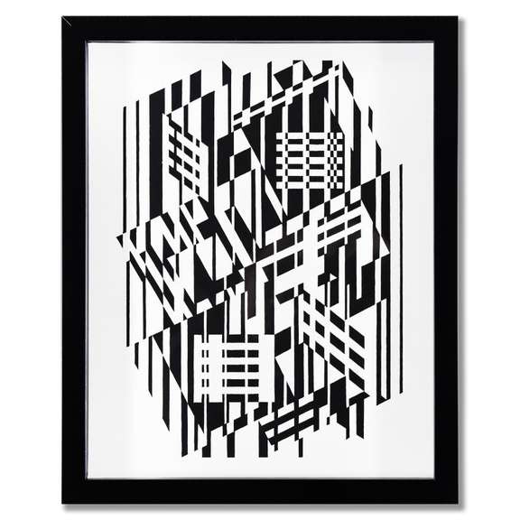 Tilla, Calcis, et Afa de la serie Lineaires (Triptych)