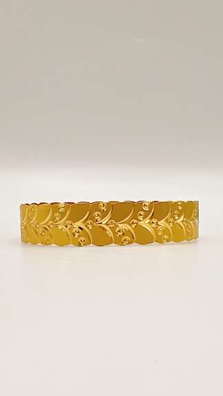 22kt Solid Yellow Gold Bangle Bracelet