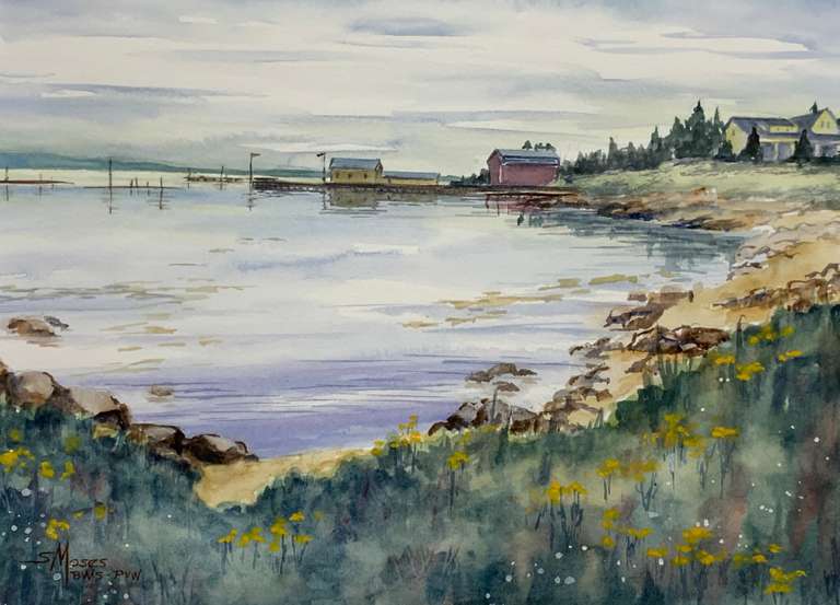 Sue Moses Original Watercolor