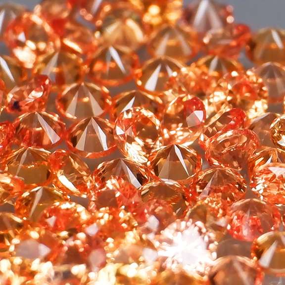 Excellent 4.36ct diamond cut Songean Sapphire set