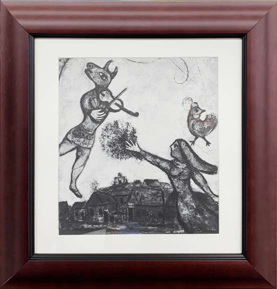 Marc Chagall Print Decorative Art