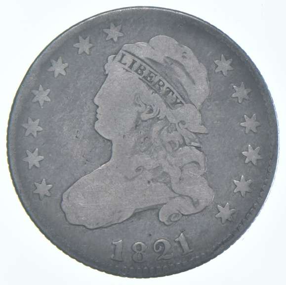 1821 Liberty Cap Quarter - B.3