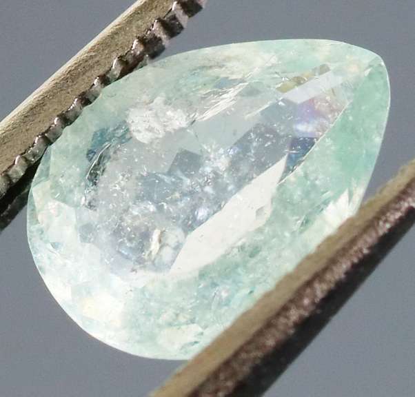 Excellent .63ct icey paraiba blue tourmaline