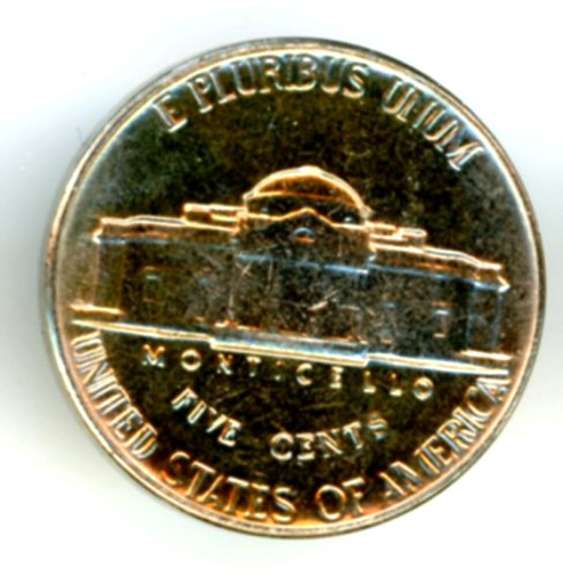 Uncirculated 1954 Jefferson Nickel