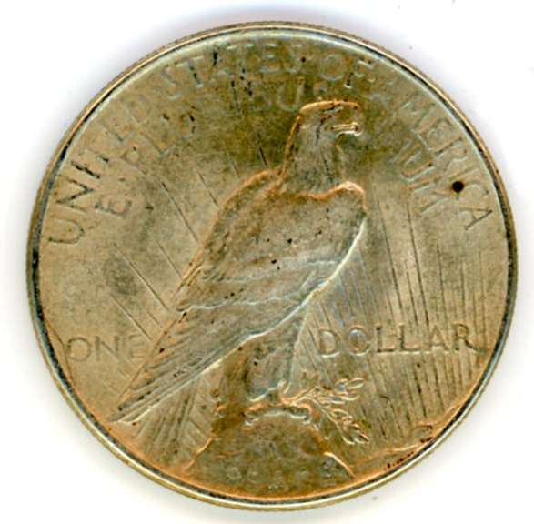1924 Peace Silver Dollar