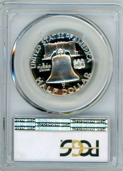 1963-S Franklin Half Dollar in PCGS PR67DCAM