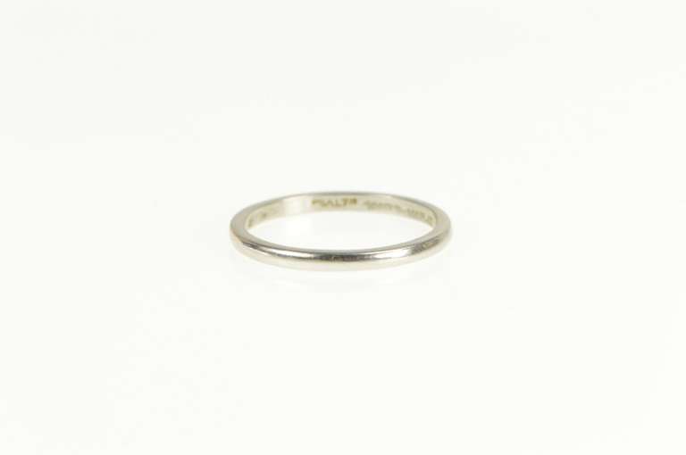 Platinum Classic 1.9mm Traditional Wedding Band Ring
