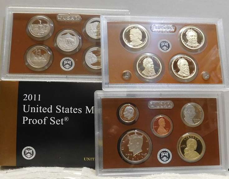 2011 PROOF Set, harder date