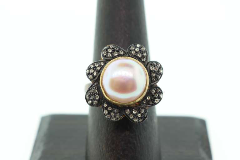 Sterling Silver & Diamond Ring