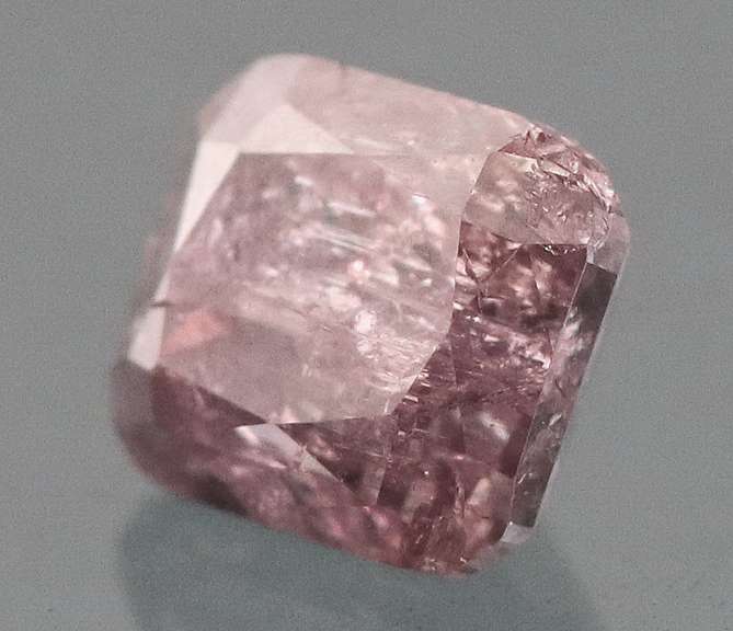 One of a kind! .42ct lavender Diamond