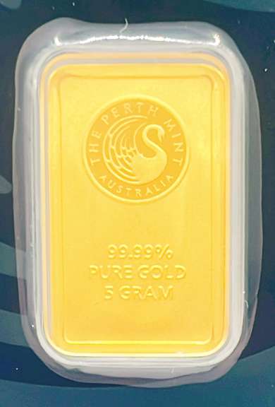 5 Gram Gold Bar