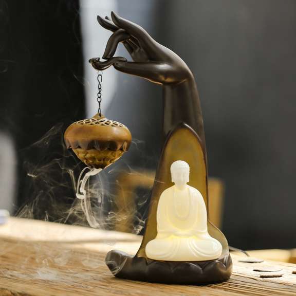 Bergamot Hanging Ball Back Flow Incense Burner