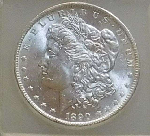 1890-O Morgan Dol  ICG  MS-63 Premium