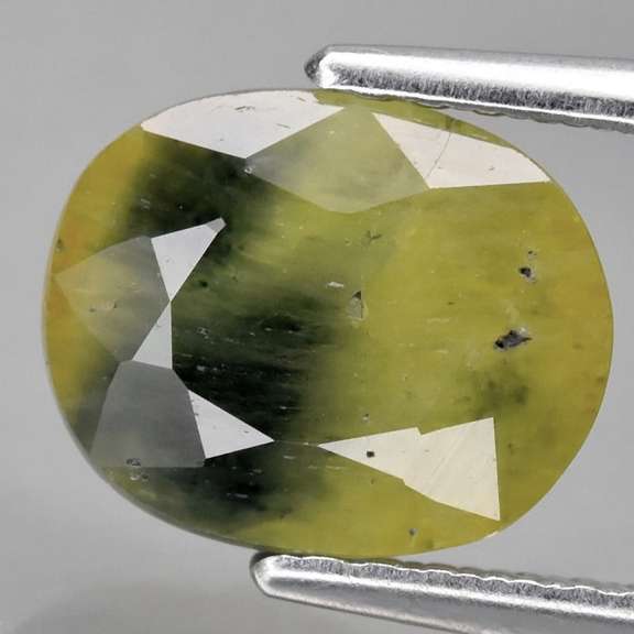 Rare bi-color 2.84ct blue and yellow Sapphire