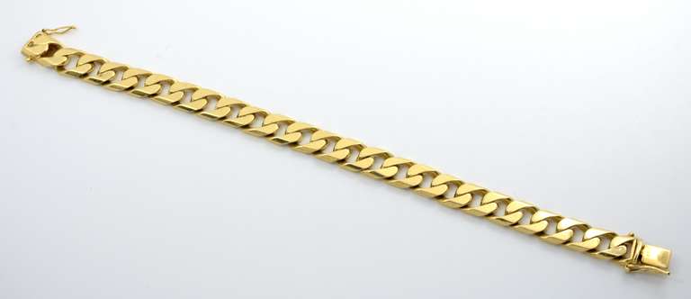 Heavy Estate Man's 14k Link Bracelet