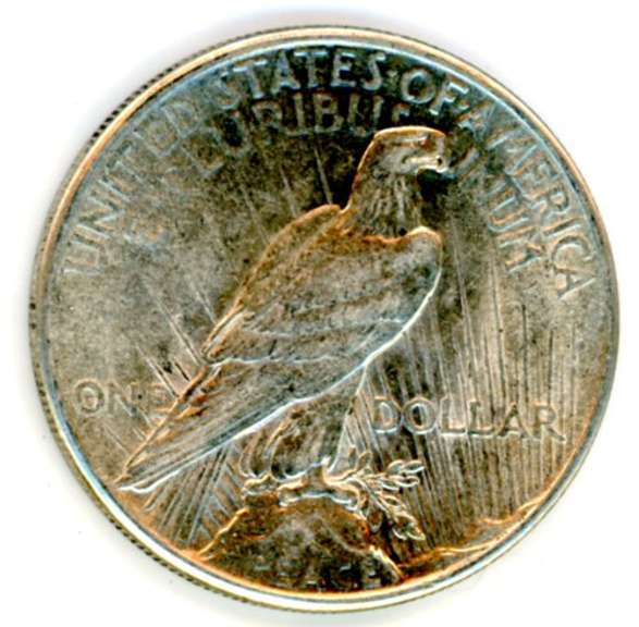 1925 Peace Silver Dollar