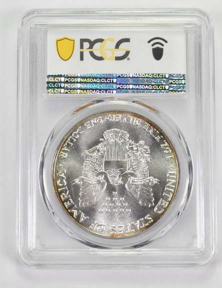 MS68 1986 American Silver Eagle - Graded PCGS