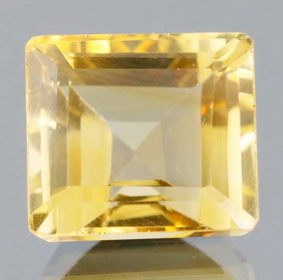 Marvelous 10.73ct modified princess cut Citrine