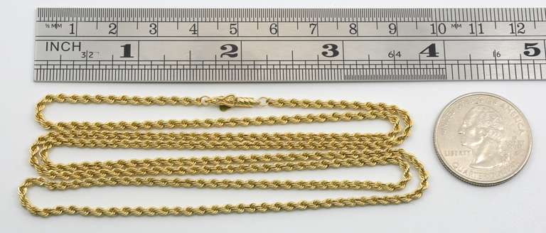 Practical 30" Rope Necklace